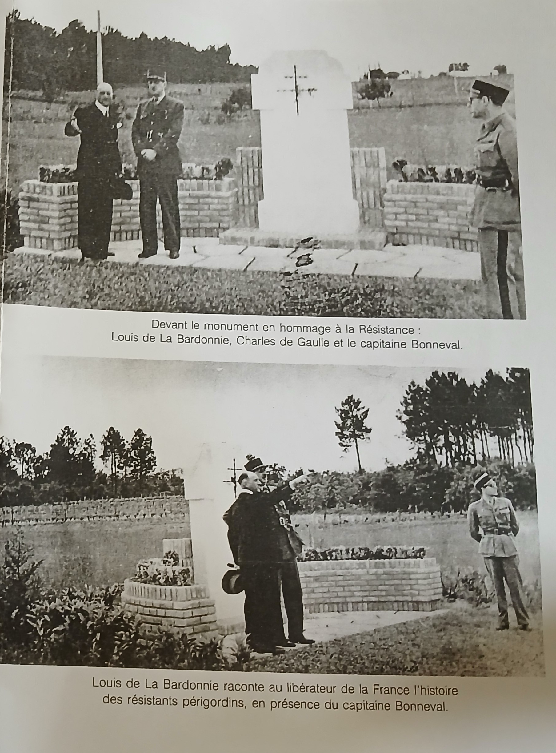 De Gaulle et Louis mémorial CND-Castille